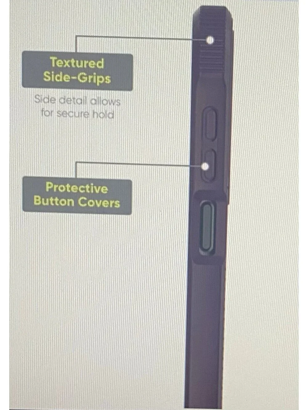 Onn Case for Samsung Galaxy A16 5G Purple/Clear